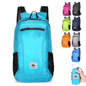 Unisex Polyester Lightweight Folding Waterproof Travel Backpack