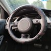 38cm Leather And PVC Universal Car Steering Wheel Cover