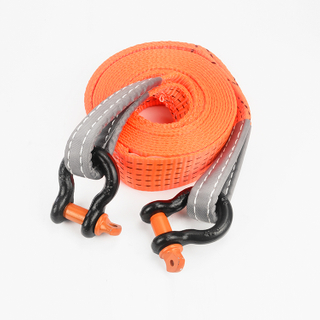 Heavy Duty 5M 5T/ 5M 8T/6M 12T Boat Car Tow Rope With 2 Hooks For Jeep SUV