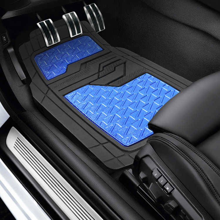 4Pieces Unique Car Accessories Universal PVC Car Mat , 3D Car Floor Mats