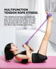  Indoor Exercise Equipment 4 Tube Pedal Puller Resistance Band