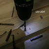 Household 18V Cordless Drill 2 Speed Drill Cordless 17+1 Cordless Drill With LED Light