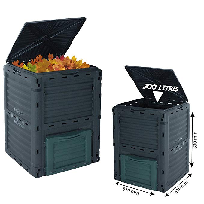 Europe Easy Assemble Durable Garden Compost Bin Outdoor Garden Composter