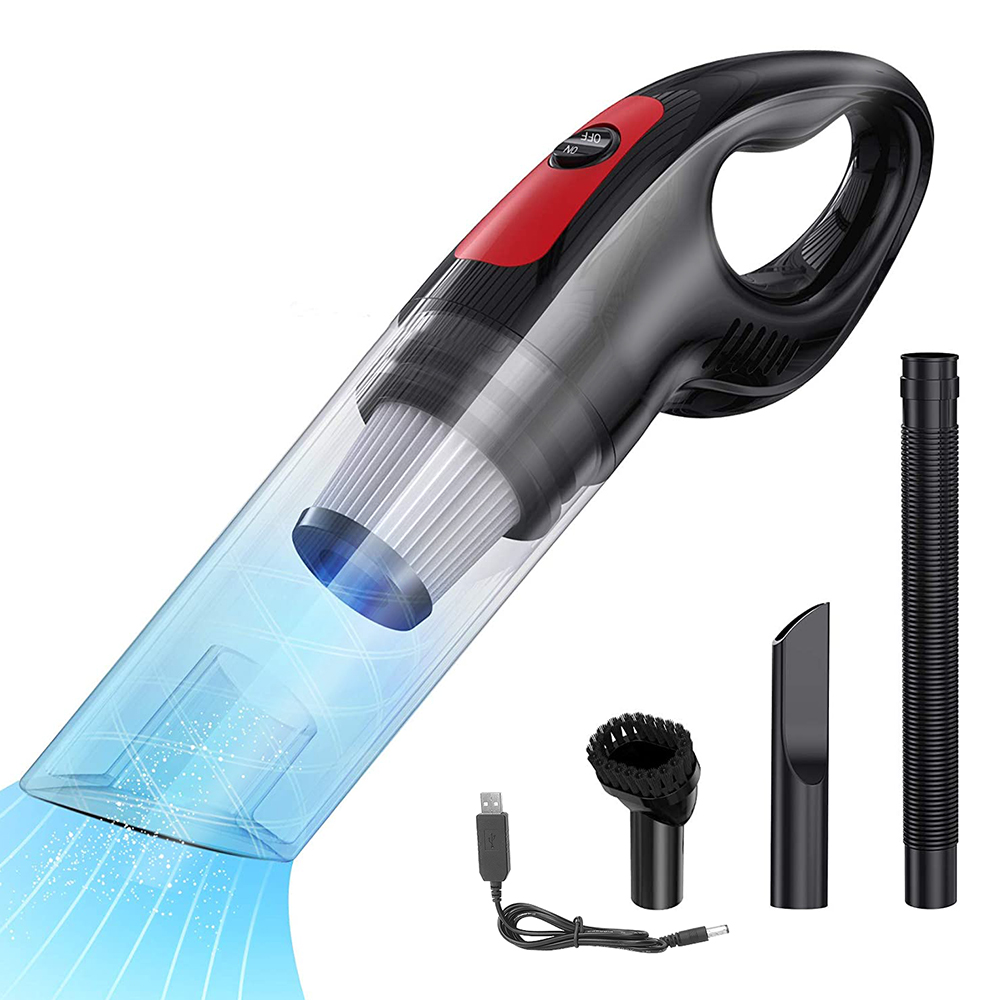Vcan attractive Price New Type Portable Handheld Car Home Dual-use ABS+Rubber Wireless Car Vacuum Cleaner 