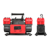 150PSI Auto Double Cylinder Heavy Duty Tire Inflator With Portable Carry Bag For SUV Truck Pickup