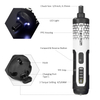 Household 3.6V USB Rechargeble Cordless Screwdriver Portable Screw Gun Torque Adjustment Electric Screwdriver