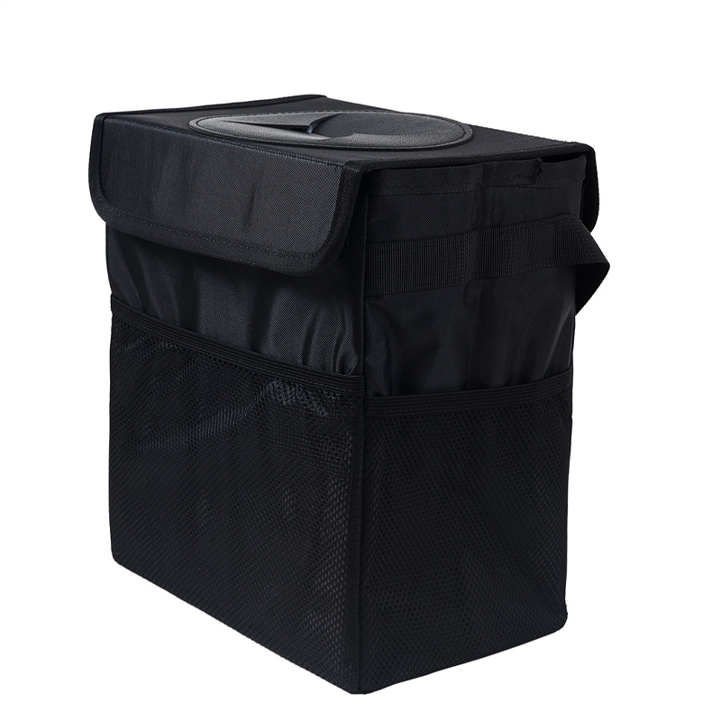 Portable Garbage Bag Waterproof Folding Car Trash Can With Lid Buy