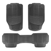 3 Pcs Durable Easy Clean Luxury Car Mats Carpet, Car Floor Mat For Universal Cars 
