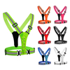 Rechargeable Hi Vis LED light Reflective Safety Vest Belts