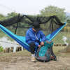 Portable Camping Hammock With 2 Tree Straps For Backpacking Hiking